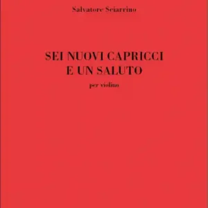 Knallerangebot 6 nuovi capricci e un saluto for violin