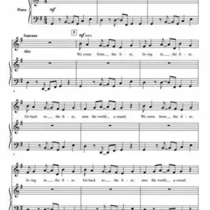 Preis Gesenkt Turn the World Around for mixed choir and piano
