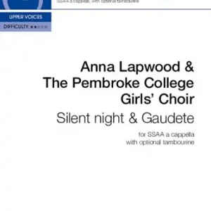 Heißes Angebot Silent Night & Gaudete for female choir (SSAA) a cappella, tamburin ad lib.