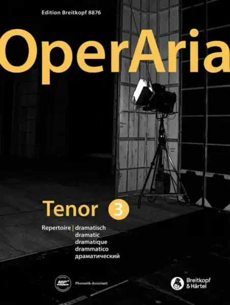 OperAria Tenor Band 3: dramatisch (+Download) für Tenor und Klavier Kostenloser Rückversand