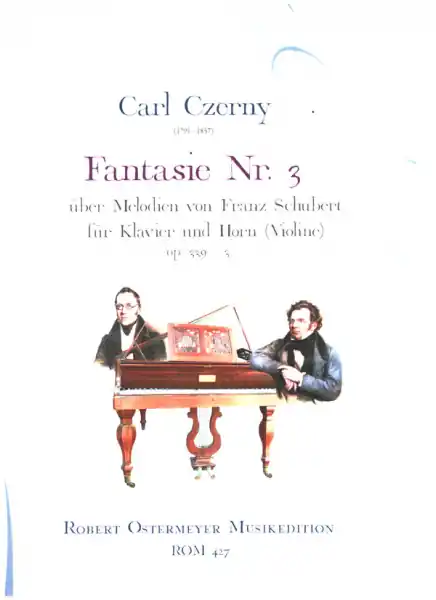 Fantasie op.339 Nr.3 für Klavier und Horn (Violine) Kostenloser Rückversand