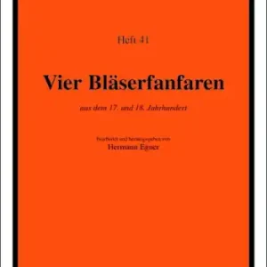 Ausverkauf Vier Bläserfanfaren
