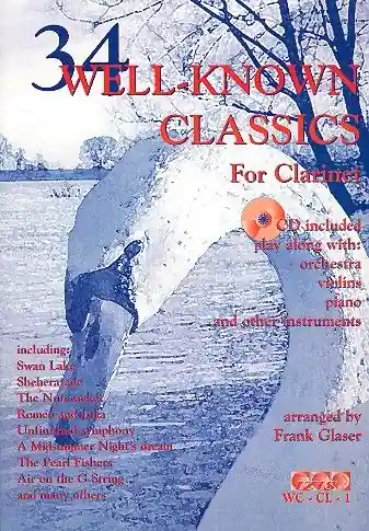 Preisknaller 34 well-known Classics (+CD) for clarinet