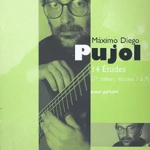 14 études vol.1 (nos.1-7) pour guitare Ausverkauf