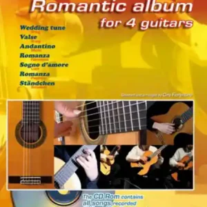 Expressversand Romantic Album (+CD-Rom) for 4 guitars