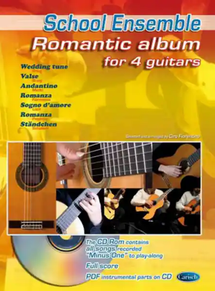Expressversand Romantic Album (+CD-Rom) for 4 guitars