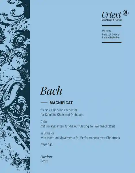 Rabatt Magnificat D-dur BWV243 für Soli, gem Chor (SSATB) und Orchester