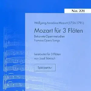 Beliebt Mozart für 3 Flöten