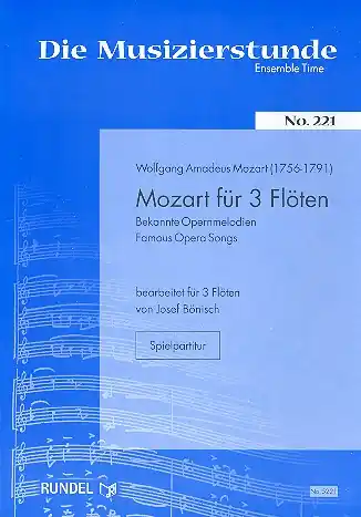 Beliebt Mozart für 3 Flöten
