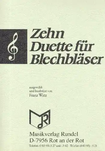 Markenware Zehn Duette