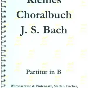 Letzte Chance Kleines Choralbuch J.S. Bach für Posaunenchor