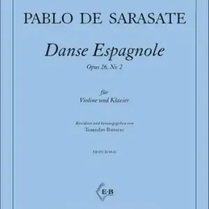 Danse Espagnole op.26/2 für Violine und Klavier Neu Im Sortiment