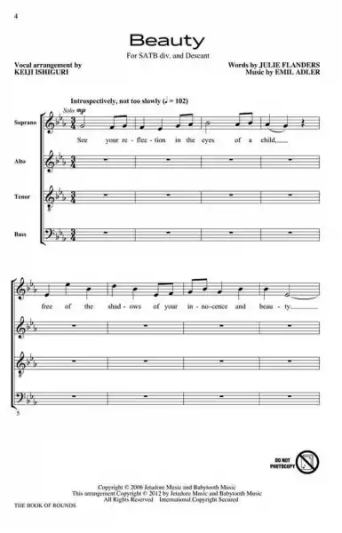 The Book of Rounds for choir Sonderaktion