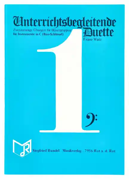 Sale Unterrichtsbegleitende Duette 1