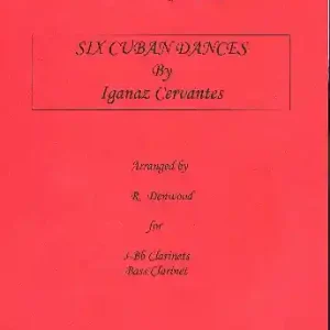 Six Cuban Dances for 4 clarinets Sofort Bestellen