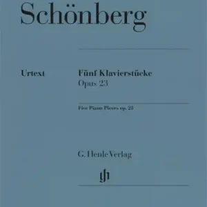 Geprüft 5 Klavierstücke op. 23 für Klavier zu zwei Händen