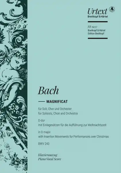 Magnificat D-dur BWV243 für Soli, gem Chor (SSATB) und Orchester Must-Have