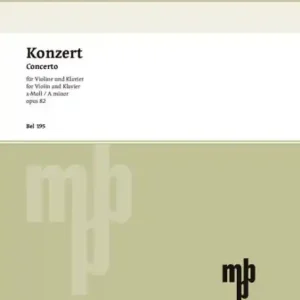 Billig Konzert a-Moll op.82 für Violine und Orchester für Violine und Klavier