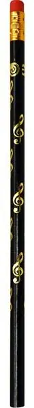 Jetzt Bestellen Pencil treble clef black/gold s