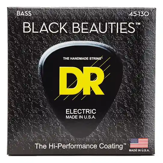 DR Strings BKB-45 Black Beauties Nur Heute