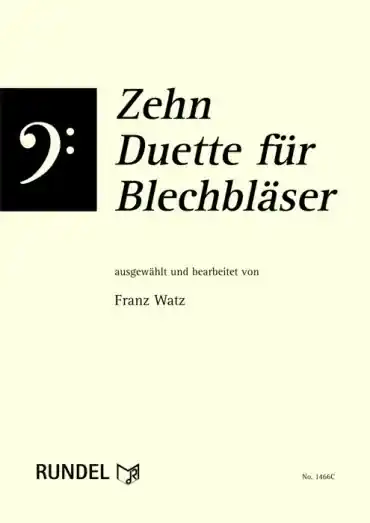 10 Duette für Blechbläser Neu