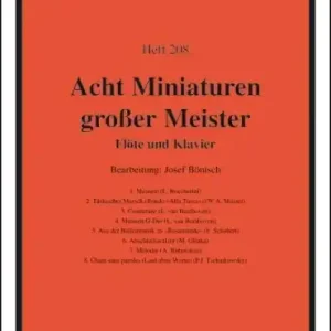 Acht Miniaturen großer Meister Aktuell