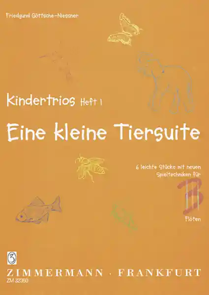 Günstig Eine kleine Tiersuite für 3 Flöten