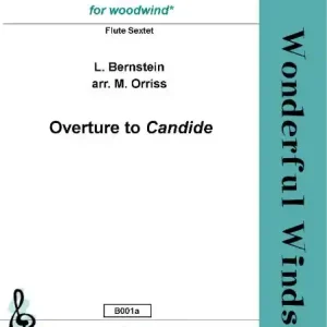 Overture to 'Candide' for 6 flutes (Picc/fl, 2fl, alto fl, opt. bass flute) Markenprodukt