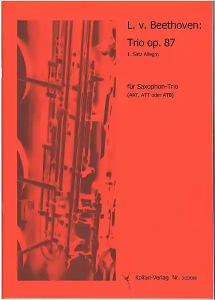 Jetzt Kaufen Trio op.87 1. Satz Allegro für 3 Saxophone (AAT/ATT/ATB)