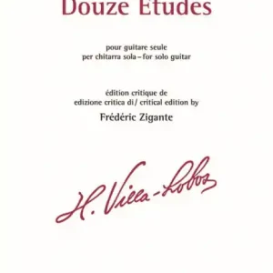12 Études pour guitare Solange Der Vorrat Reicht