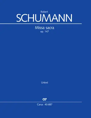 Geprüft Missa sacra op.147 c-Moll für Soli (STB), gem Chor und Orchester