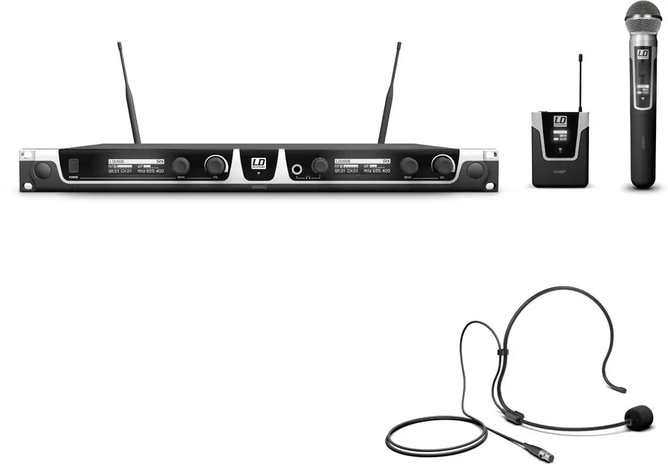 LD Systems U506 HBH 2 Funkmikrofon System Neu Im Sortiment