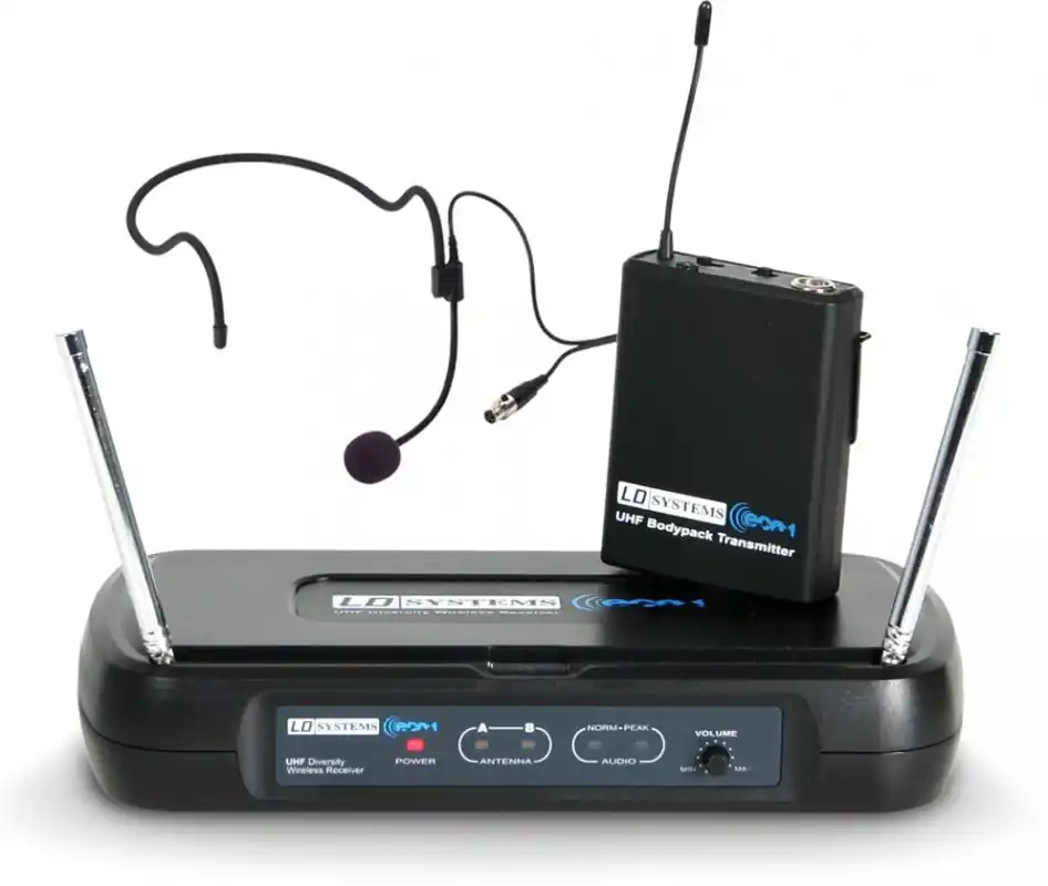 LD Systems ECO 2 BPH B6 I Funkmikrofon System mit Belt Pack und Headset Direktkauf