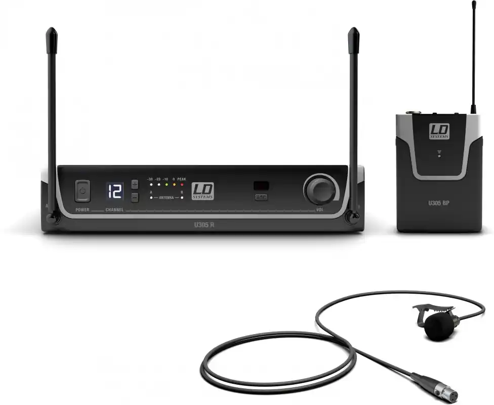 LD Systems U305 BPL Funksystem mit Bodypack und Lavalier Mikrofon Mega-Angebot