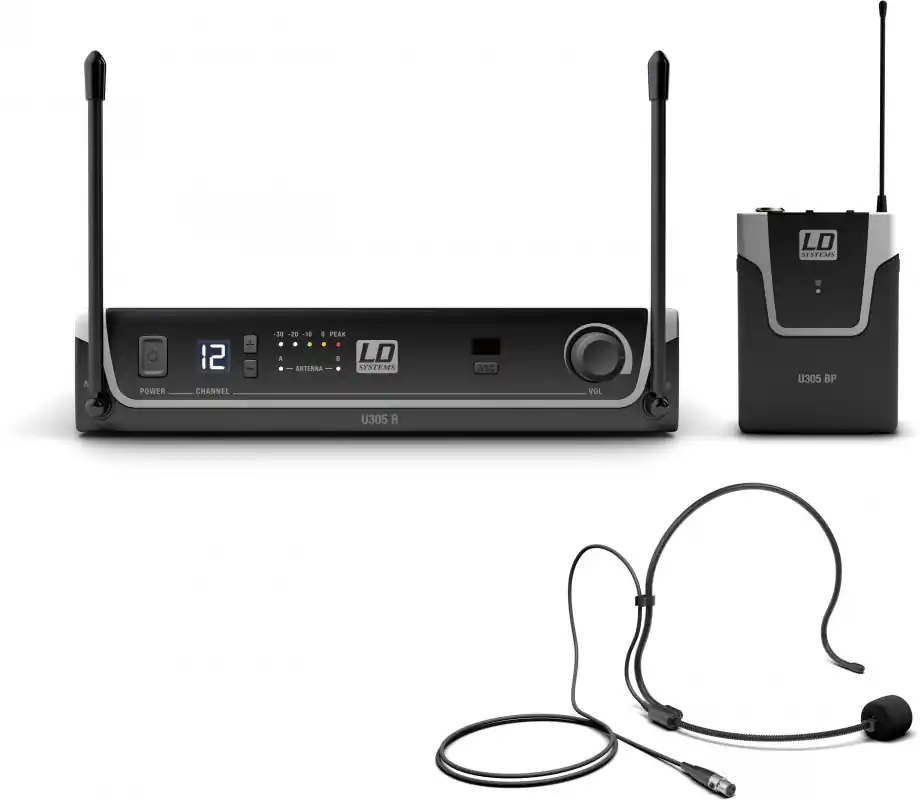 LD Systems U305 BPH Funksystem mit Bodypack und Headset Knallerangebot