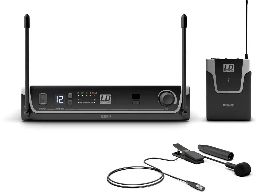 Sonderangebot LD Systems U306 BPW Funksystem mit Bodypack und Blasinstrumenten Mikrofon