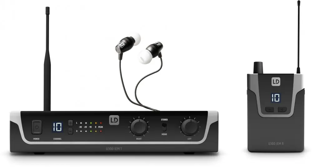 Neue Kollektion LD Systems U305 IEM HP - In-Ear Monitoring-System mit Ohrhörern