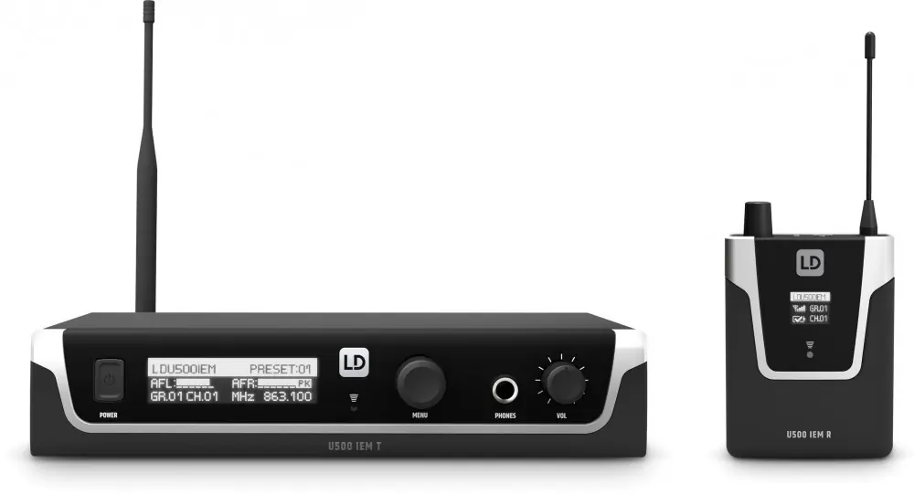 Highlight LD Systems U508 IEM - In-Ear Monitoring-Sytsem