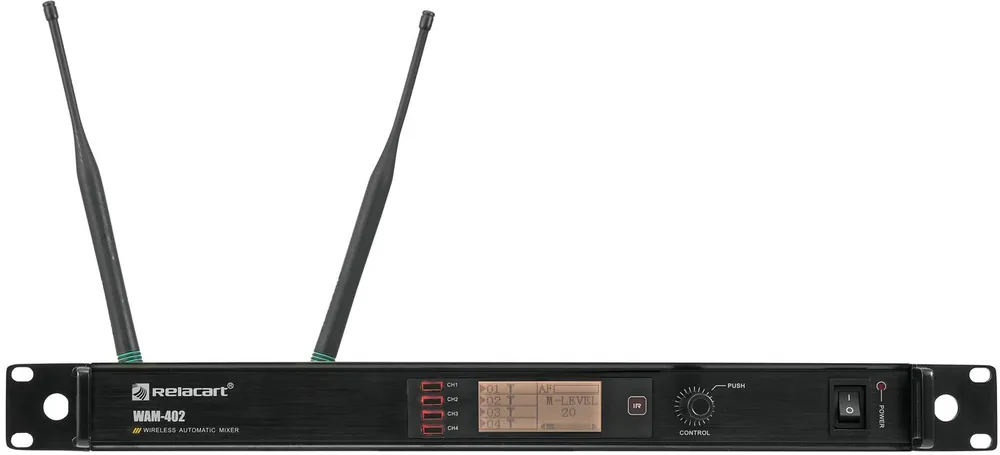 Echt RELACART WAM-402 4CH Digital UHF Automatic Mixer