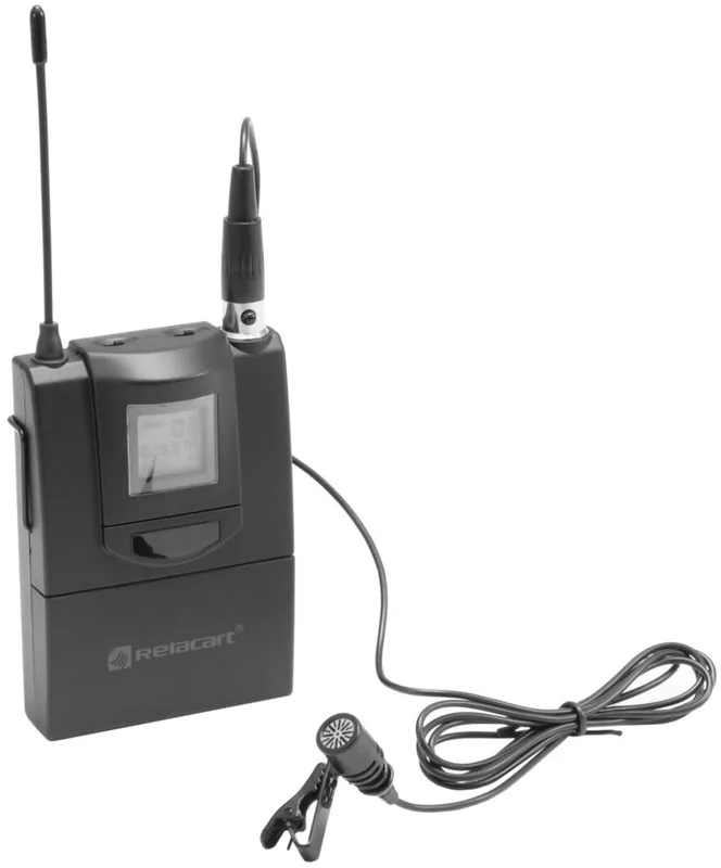 RELACART ET-60 Bodypack mit Lavalier-Mikrofon für WAM-402 Kostenfreie Lieferung