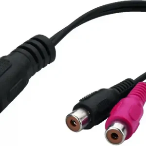 MONACOR ACA-15/3 Audio-Kabel-Adapter Schnäppchen