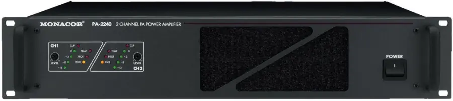 Nur Heute MONACOR PA-2240 ELA-Verstärker