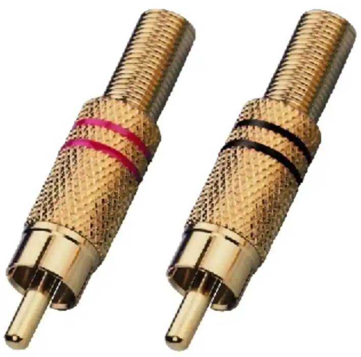 Gratis Versand MONACOR T-708GLC Cinchstecker