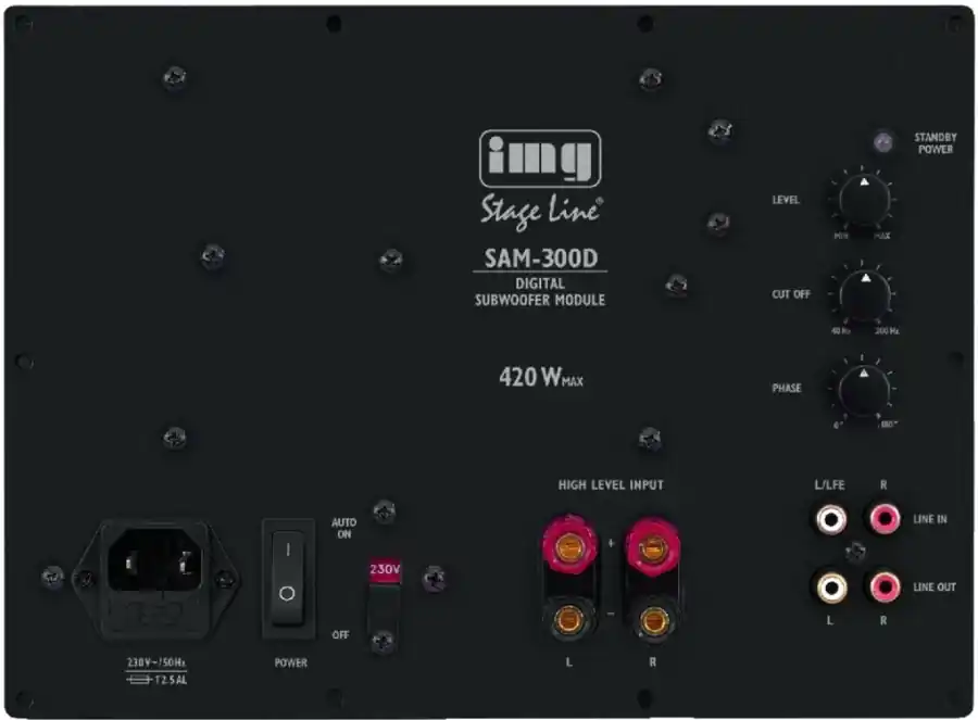 Nur Für Kurze Zeit IMG Stageline SAM-300D Digital-Verstärker-Modul
