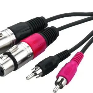 Bestpreis MONACOR MCA-127J Audio-Verbindungskabel, 1m
