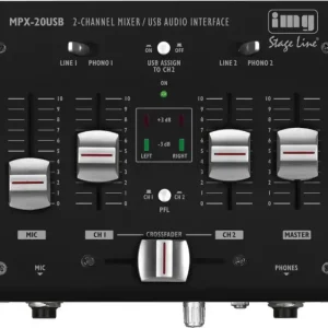 Kostenfreie Lieferung IMG Stageline MPX-20USB Stereo-Mischpult