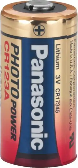 Preisreduziert PANASONIC CR-123 Lithium-Batterie