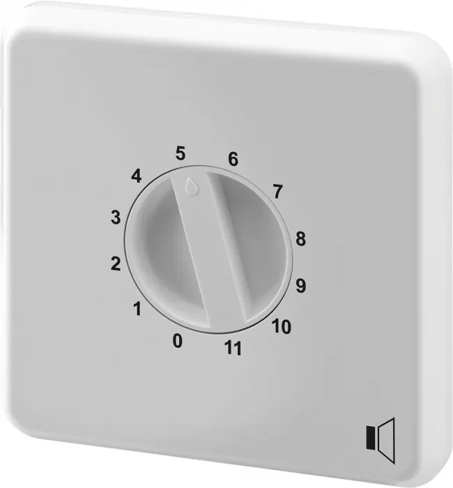 Echt MONACOR ATT-212H/WS ELA-Einbau-Lautstärkesteller