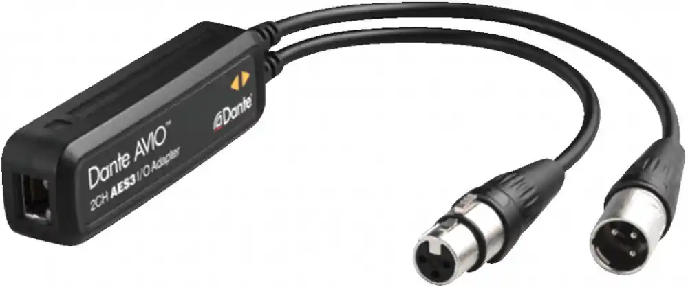 Sichere Zahlung Audinate ADP-AES3-2X2 Dante®-AVIO-AES3/EBU-Adapter