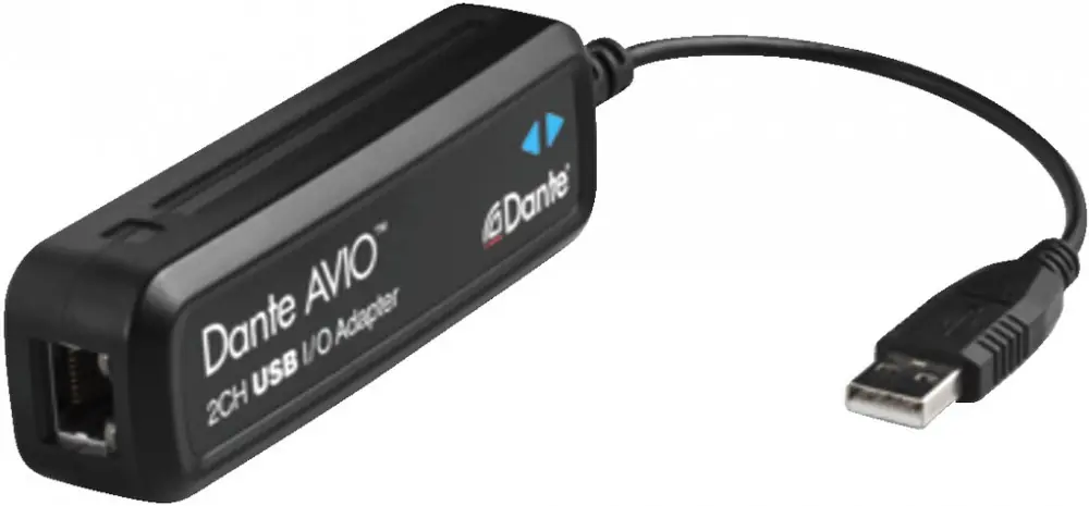 Preisknaller Audinate ADP-USB-2X2 Dante®-AVIO-USB-Adapter
